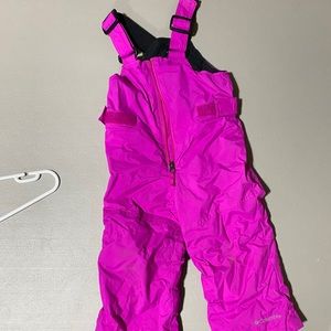 Toddler Columbia snow bibs